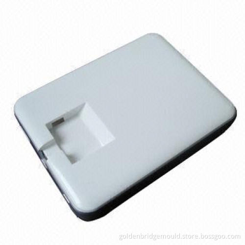 Electronic Industry Mold-making Service for Portable Hard Disk Cabinet, with White Color